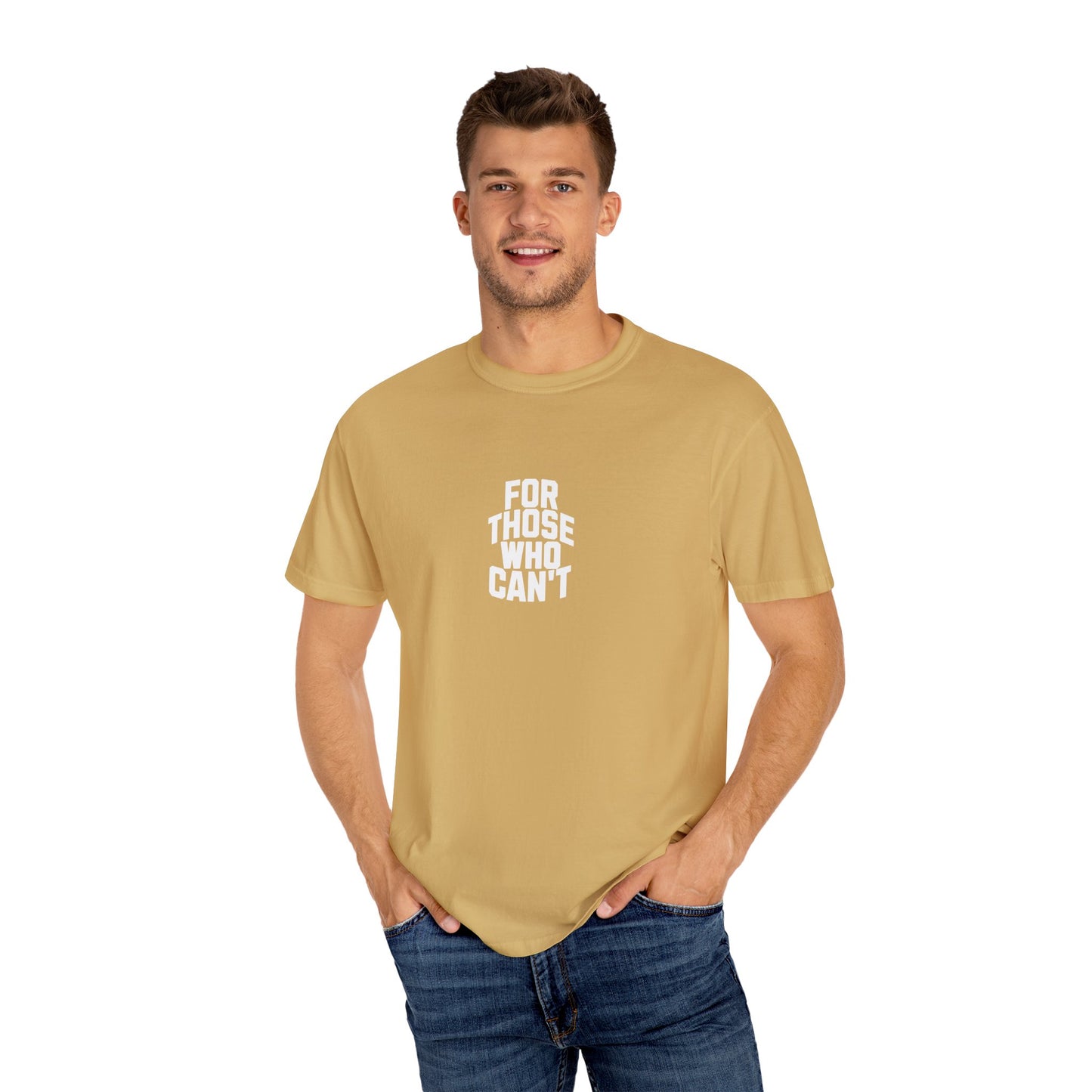 Comfort Colors Tee White Font