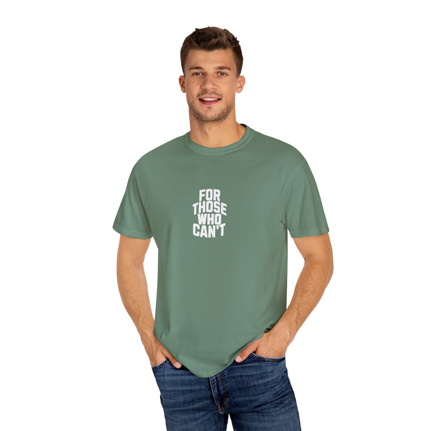 Comfort Colors Tee White Font