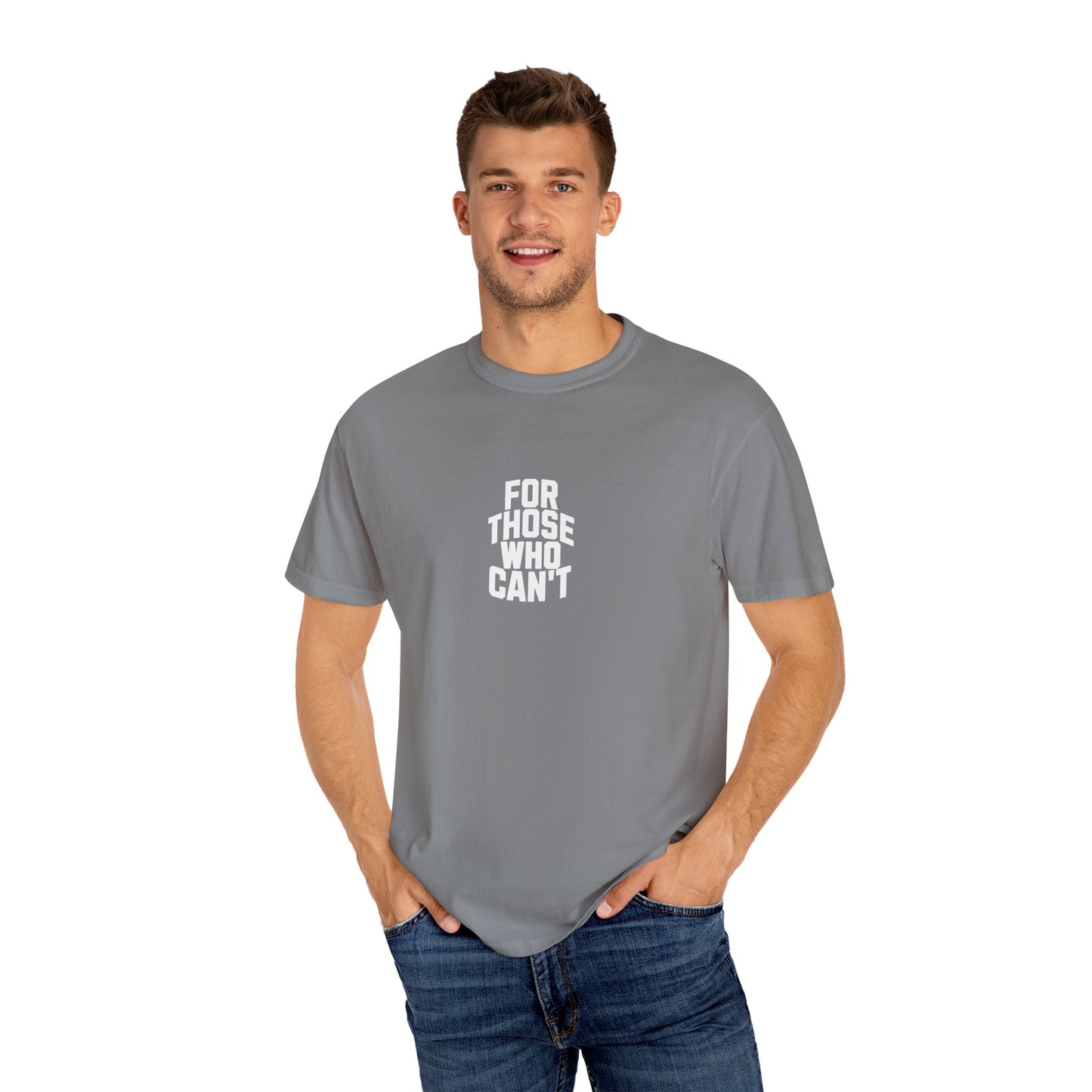 Comfort Colors Tee White Font
