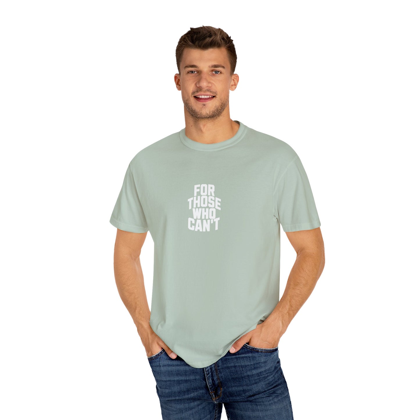 Comfort Colors Tee White Font