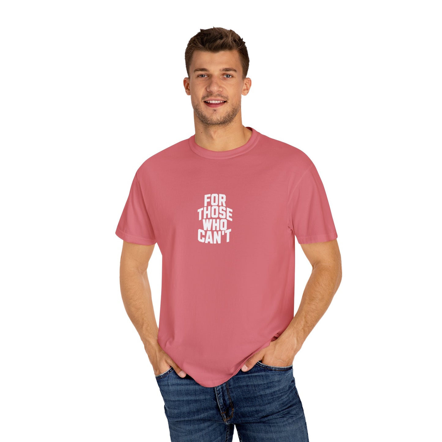 Comfort Colors Tee White Font