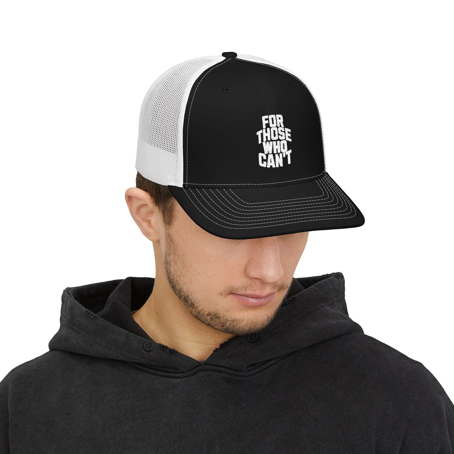 Snapback Trucker Cap- Embroidered