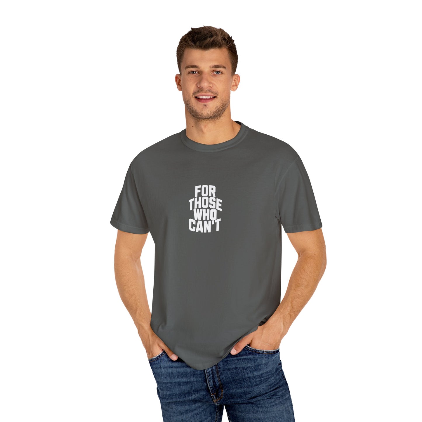 Comfort Colors Tee White Font