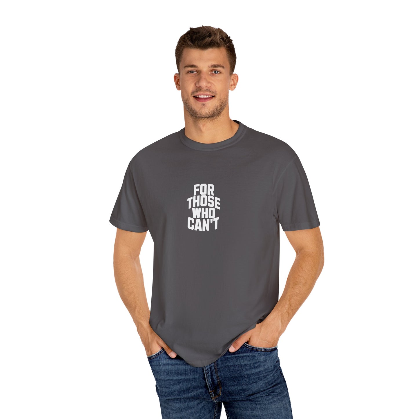 Comfort Colors Tee White Font