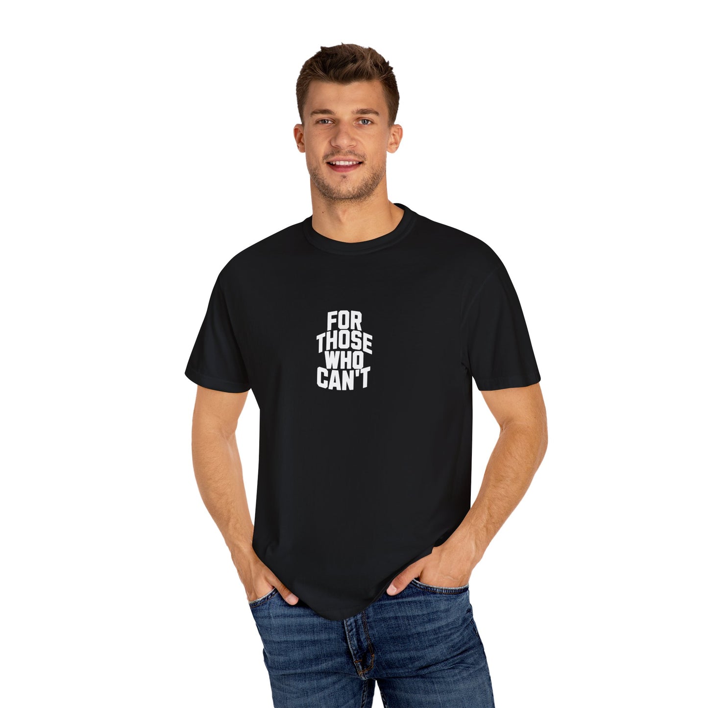 Comfort Colors Tee White Font