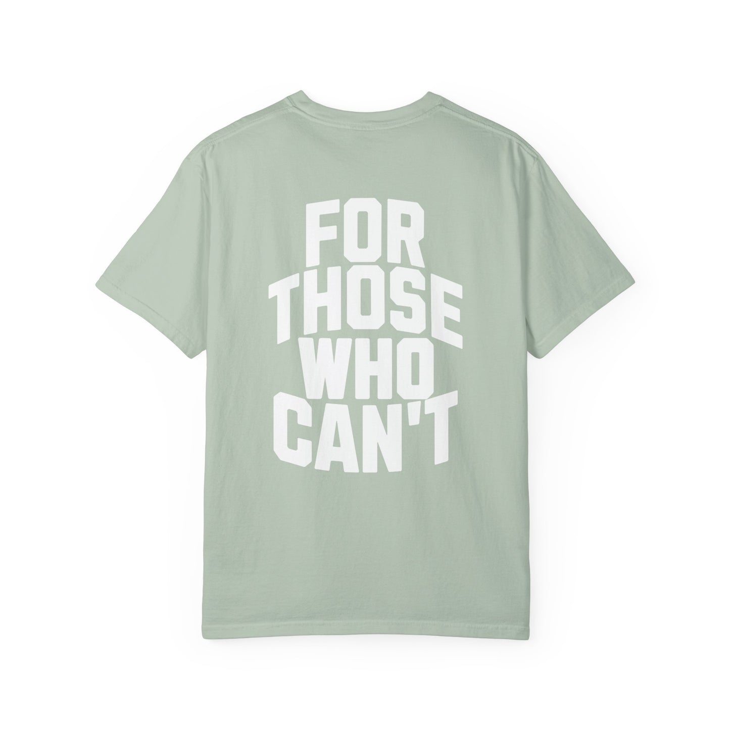 Comfort Colors Tee White Font