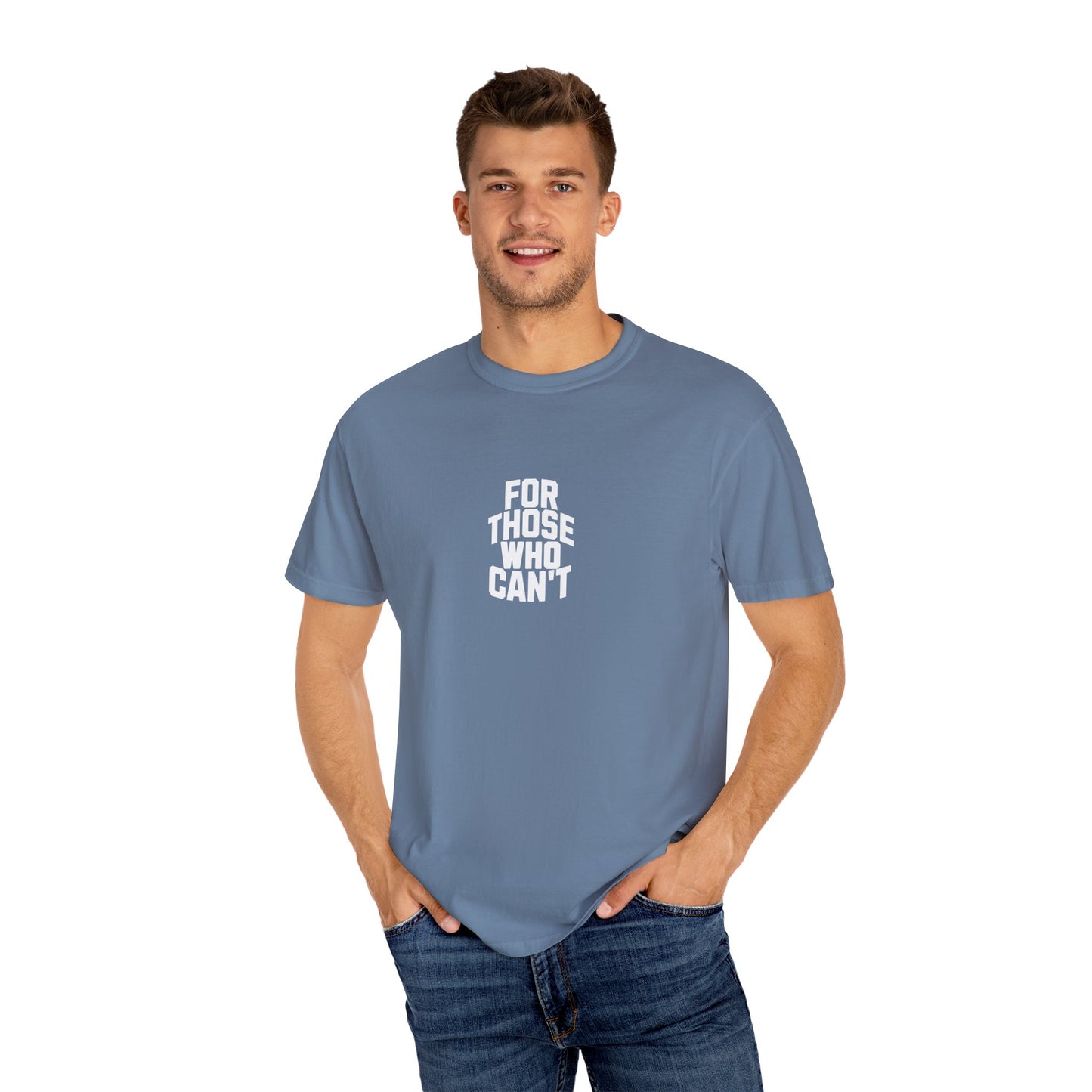 Comfort Colors Tee White Font